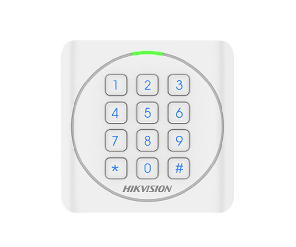 【?？低旾D密碼門禁讀卡器】?？低旽IKVISION數(shù)字鍵盤門禁ID讀卡器DS-K1801EK
